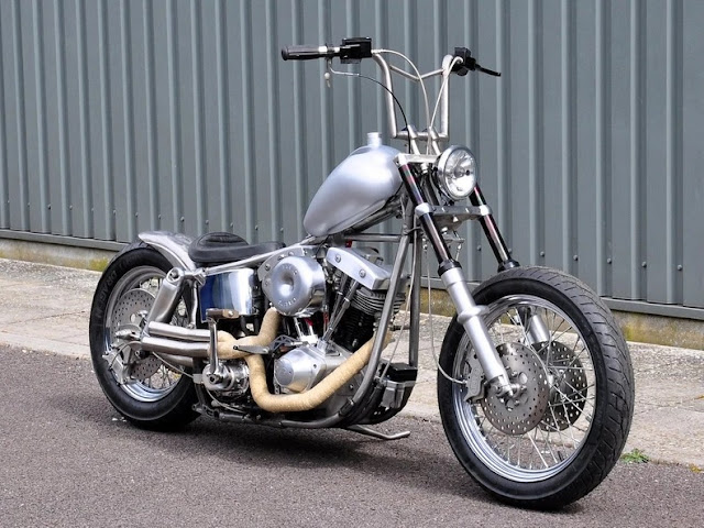 Harley Davidson Shovelhead By Rocket Bobs Cycle Works Hell Kustom