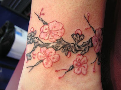 Cherry blossom tattoo