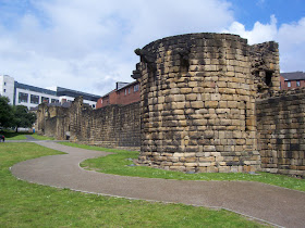 Newcastle Town Walls - Bath Lane