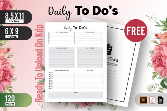 Kdp-Interior-Daily-to-Do-List-Planner