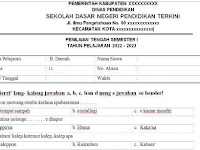 Soal PTS Bahasa Madura Kelas 2 Semester 1 dan Kunci Jawaban Terkini