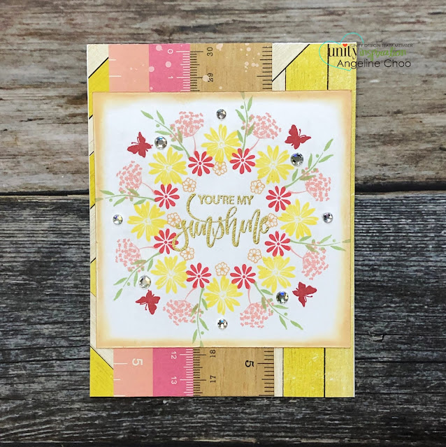 ScrappyScrappy: Unity Stamp & Gina K Wreath Builders #scrappyscrappy #unitystampco #ginakdesigns #wreathbuilder #card #cardmaking #altenewdyeink #altenew #wreath 