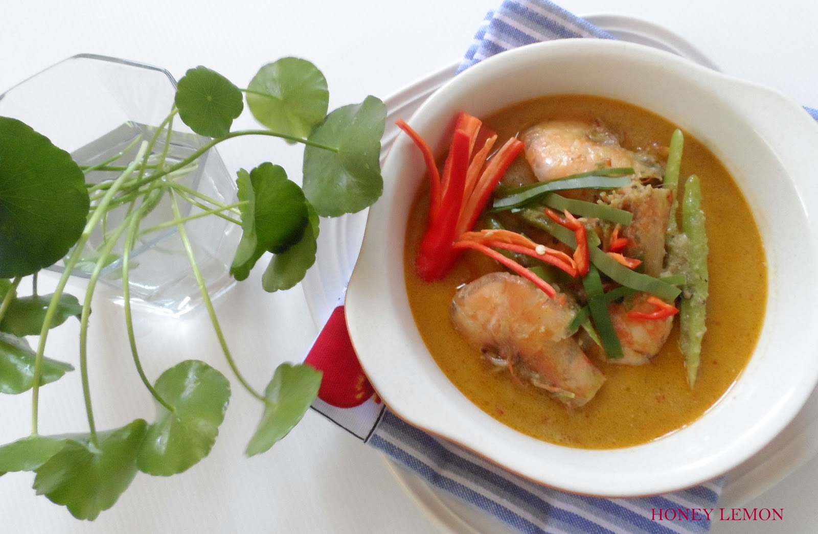 Honey Lemon: Udang masak lemak lada hitam