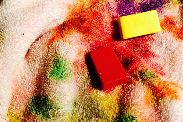 How to clean block crayons 