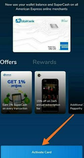 MobiKwik American Express Card Activate