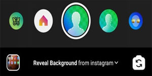 Cara Membuat Video Story Instagram Dengan Background Video Menggunakan Efek Filter 'Reveal Background'