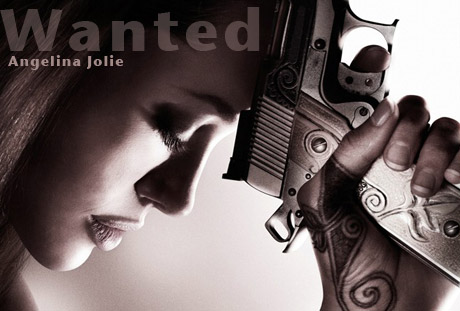 angelina jolie in wanted photos