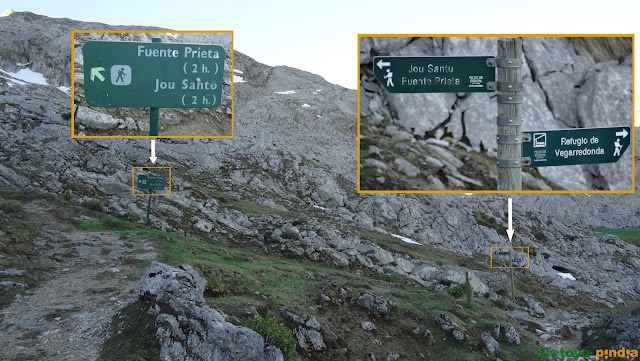 Ruta circular al Pico de Los Asturianos, Canal Parda y Traviesos en el Macizo del Cornión de Picos de Europa, regresando por Reseco