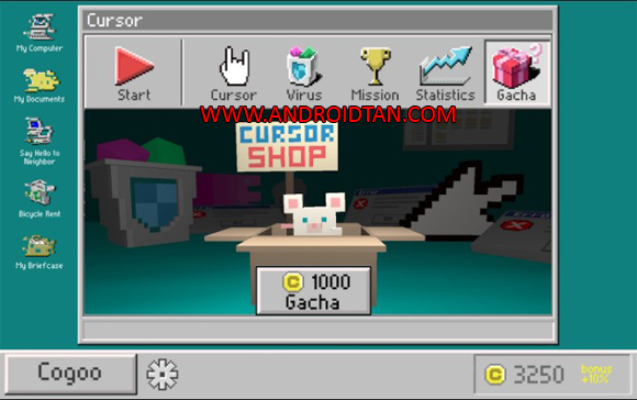 Free Download Cursor The Virus Hunter Mod Apk v1.47 (Unlimited Money) Android Terbaru Full Latest Version 2017