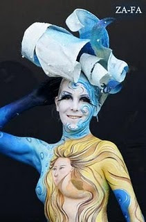 2011 Trend Airbrush Body Painting 1