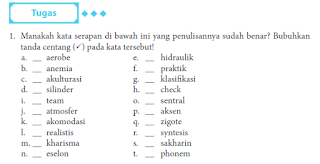 Tugas Bahasa Indonesia Kelas 7 - Rumah Belajar