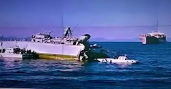     Βίντεο από τον εμβολισμό και την ουσιαστική καταστροφή του ναρκοθηρευτικού πλοίου Ν/Θ Μ63 «Καλλιστώ», βρετανικής ναυπήγησης, κλάσης &quo...
