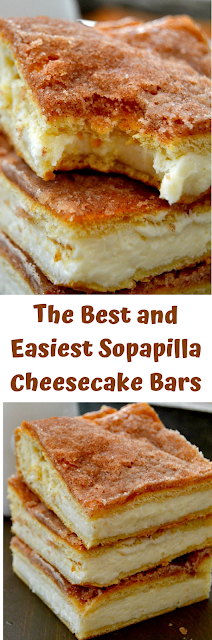 The Best and Easiest Sopapilla Cheesecake Bars