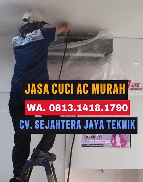 Jasa Cuci AC & Pasang AC Jatilaksana Terdekat