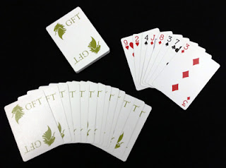 Our Magicians Use Custom Branded Playing Cards