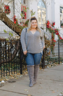 ¿Cómo combinar botas largas siendo plus size? outfits y tips