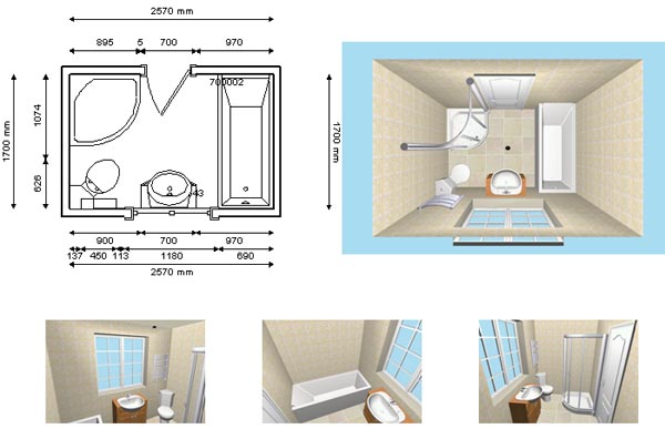 Bathroom Design Dimensions