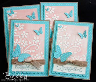 Beautiful Wings and Elegant Bouquet Cards