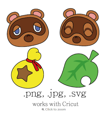 Animal Crossing Cricut SVG