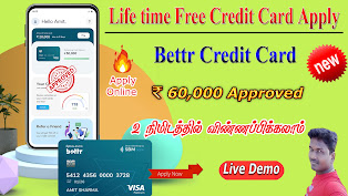 Life time Free Credit Card on bettr Application full details with Application Download Link 