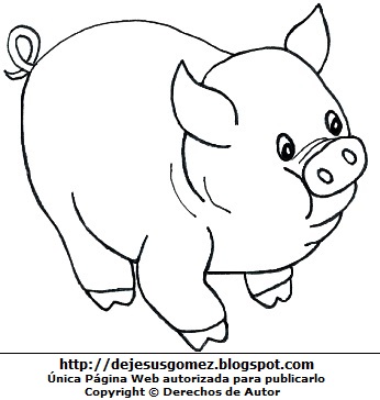 Pagina Educativa Madre Creativa Dibujos De Cerdos Para Colorear Pintar Imprimir