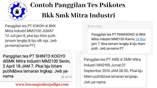 BKK Mitra Industri MM2100