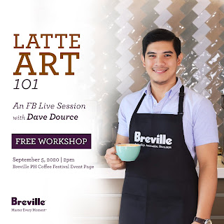 Patty Villegas - The Lifestyle Wanderer - Breville Online Campaign - Virtual Coffee Festival - Year 2 -latte art 101