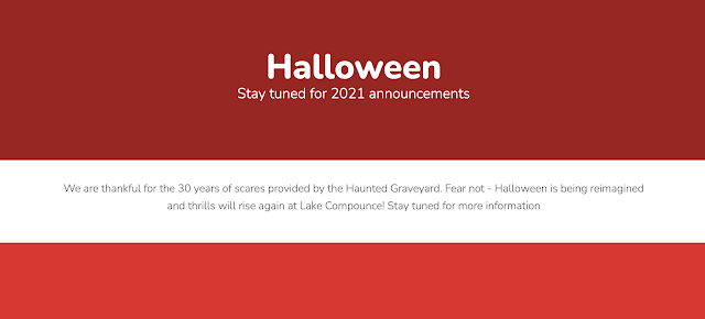 Haunted Graveyard Leaving Lake Compounce Announcement