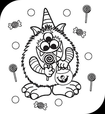 Coloring Pages Monster