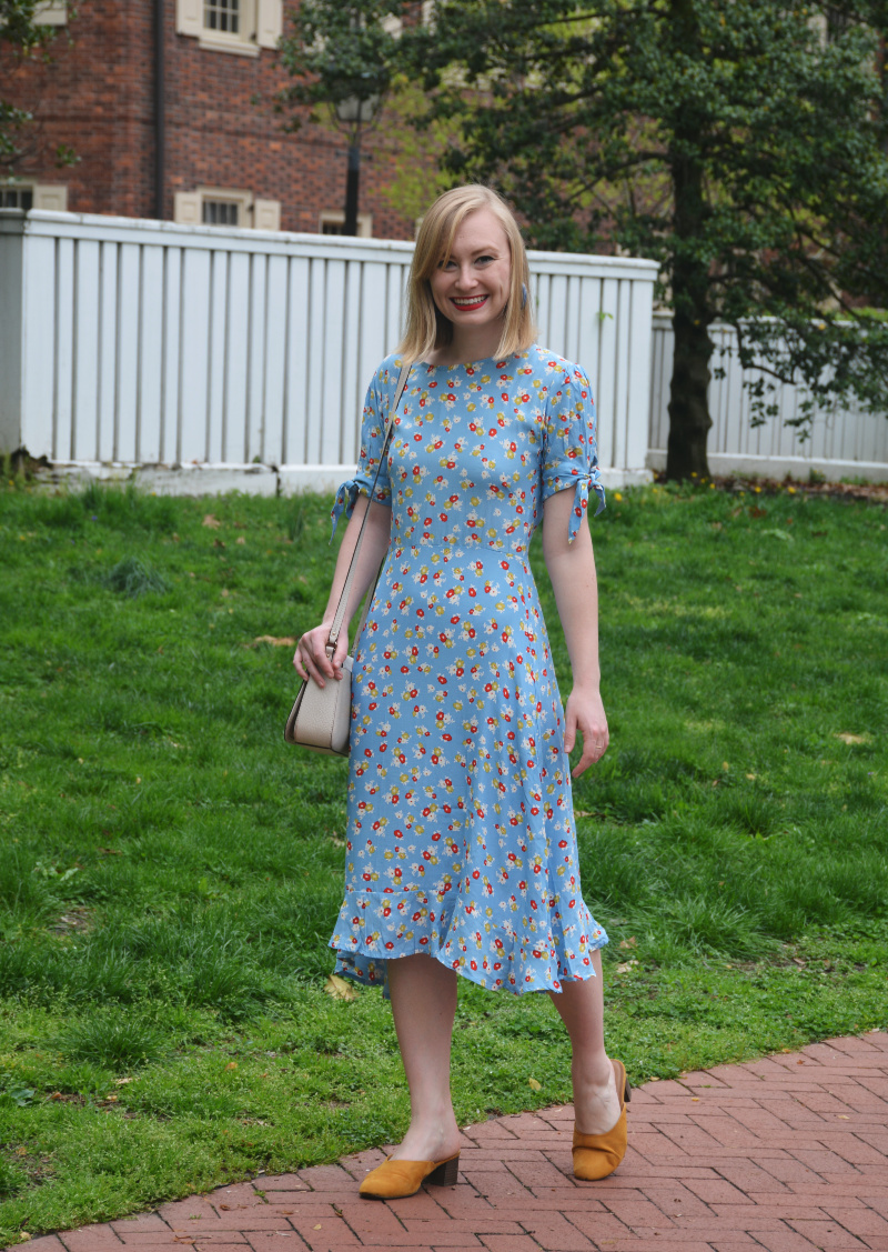 Floral Midi Dress | Organized Mess