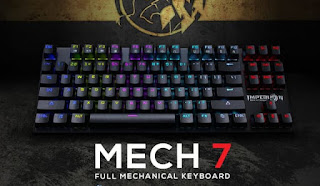 Daftar Rekomendasi Mechanical Keyboard Dengan Harga Di Bawah 500 Ribuan - adjie.id imperion mech 7