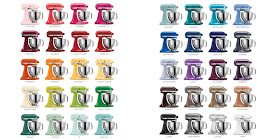 KitchenAid Stand mixer colors