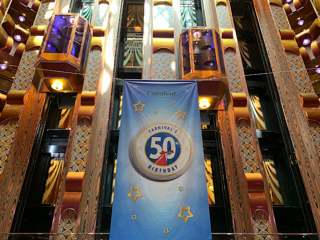 Carnival Freedom atrium