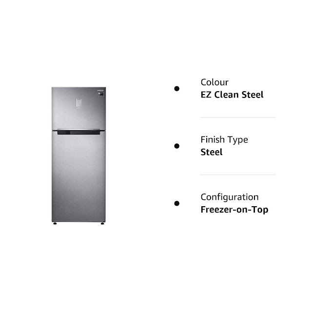 The Samsung 465L 3 Star Frost-Free Double Door Digital Inverter Refrigerator