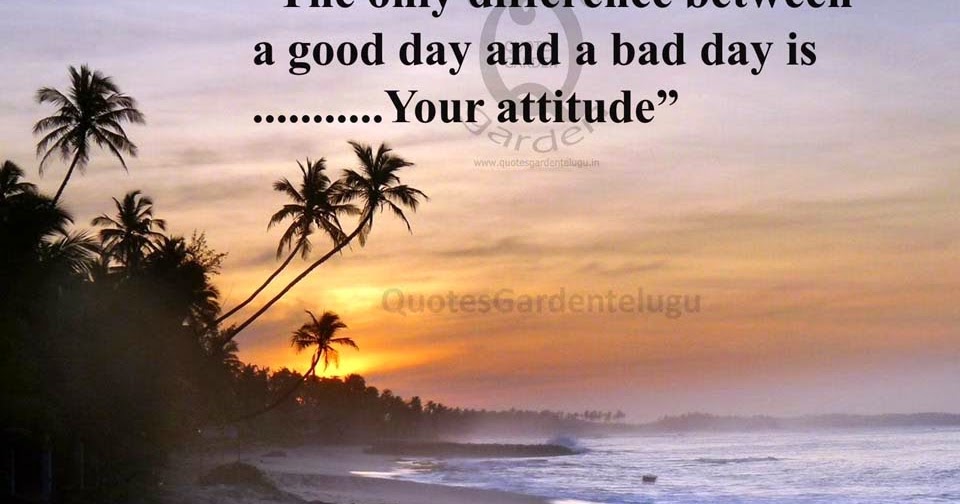 Best inspirational quotes about attitude - Best English 