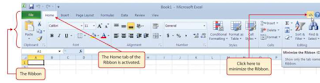 belajar excel 2015 Ribbon untuk Excel