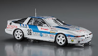 Hasegawa 1/24 MINOLTA SUPRA TURBO A70 '1988 INTER TEC' (HC42) English Color Guide & Paint Conversion Chart