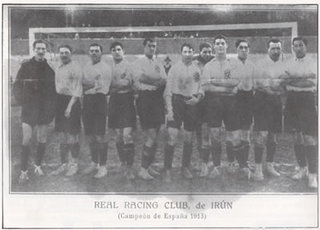Copa de 1913, Real Racing de Irún