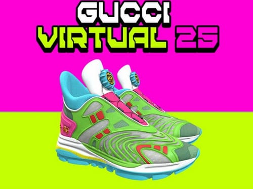 Virtual 25 virtual Gucci sneakers