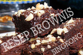 Resep Brownis Singkong | Resep kue dari Bahan Singkong