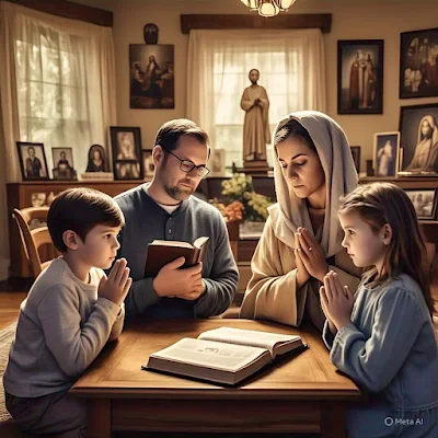 alt=Domestic Church Family Prayer