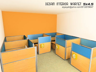  Desain  Interior  Warnet pada  ruangan  yang kecil Blognya 