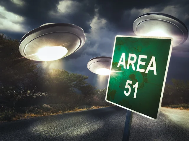 Area 51 where Alien's exist and engineers reverse engineered their spaceships.