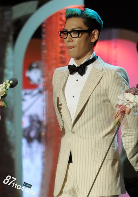 T.O.P at Paeksang Awards 2012