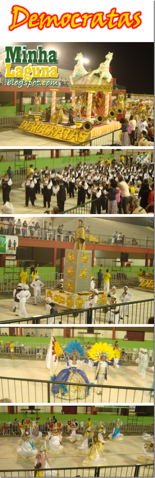 Desfile Os Democratas Carnaval 2012 Laguna