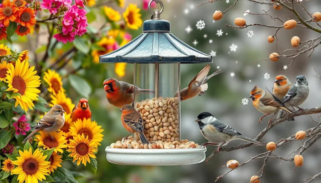 Benefits of Summer Bird Feeding