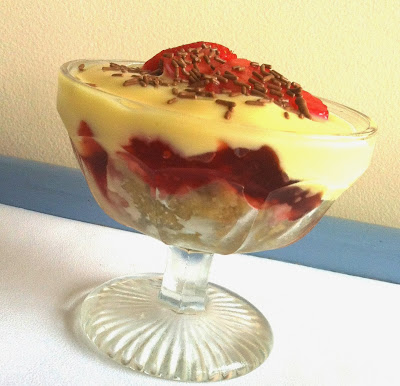 Vegan trifle