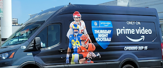 Truck advertising and promotion.