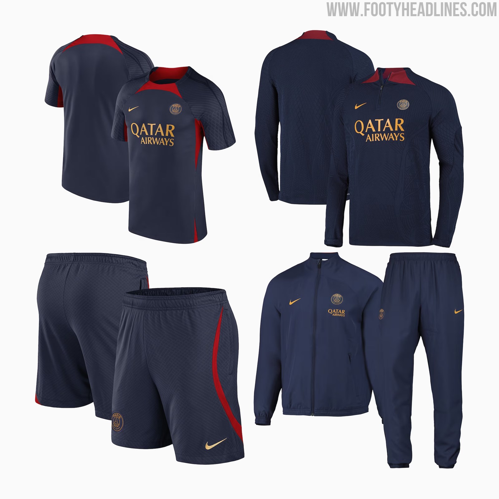Mucama Subvención Interior Magnificent PSG 23-24 Training Kits Released/Leaked - Footy Headlines