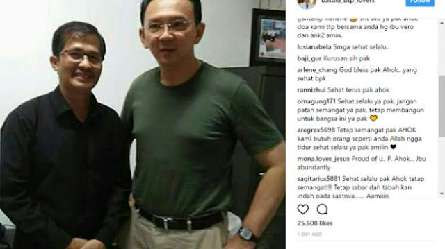 Lebih Berisi dan Langsing, Ahok Rajin Olahraga di Penjara